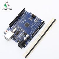 【✲High Quality✲】 kougouxu Hwayeh คุณภาพสูงหนึ่งชุด Uno R3 Ch340gmega328p ชิพ16Mhz สำหรับ Arduino R3บอร์ดพัฒนาสาย Usb