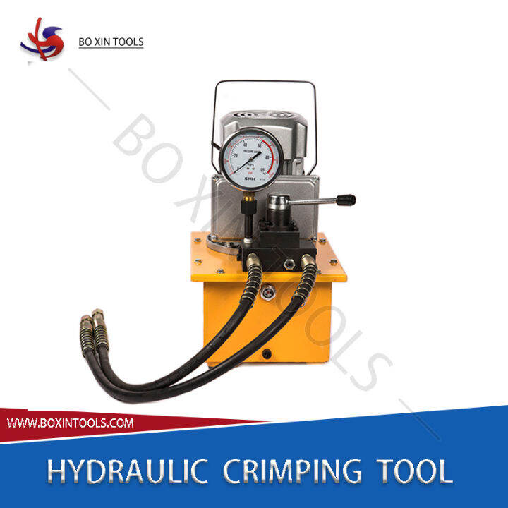 China Electric Hydraulic Oil Pump 750W Motor Pump Double Action 700 Bar