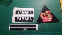 sticker ข้างเครื่อง yamaha rxs ขาว