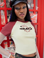 Cider Cider X Bratz Two-Tone Logo Baby Tee