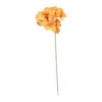 แมนดารีแบบจำลองที่สมจริงไฮเดรนเยียสดใสไม่ซีดจางไม่มีการตัดกิ่งแบบ DIY ดอกไม้ประดิษฐ์การตกแต่งบ้านตกแต่งดอกไม้ประดิษฐ์