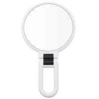 1PC Double Side Makeup Mirror Makeup Vanity Mirror10X Magnifying Handle Suspendend Mirror With Stand Desktop Beauty Mirrors