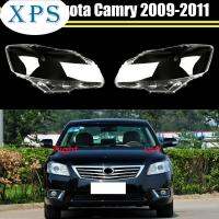 Xps 1ชุดสำหรับ Toyota Camry 2009 2010 2011 2012ฝาครอบไฟหน้า/เปลี่ยนไฟฉายคาดศีรษะเลนส์สีอ่อน/เลนส์หลอดไฟหน้า