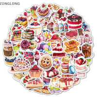 ?ZONGLONG? สติกเกอร์กราฟฟิตีลายการ์ตูนน่ารักสำหรับติดเค้กขนมหวานรูปการ์ตูนน่ารักกันน้ำรูปลอกตกแต่งกระเป๋าสติกเกอร์แล็ปท็อปกีตาร์สเก็ตบอร์ด