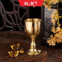 HJKL ถ้วยน้ำน้ำ ถ้วยไวน์ไวน์ ที่แบ่งขวดไวน์ ทองแดงทองแดง Goblet แฟชั่นที่ทันสมัย ทนต่อการสึกหรอ ถ้วยชาถ้วยชา ค๊อกเทล