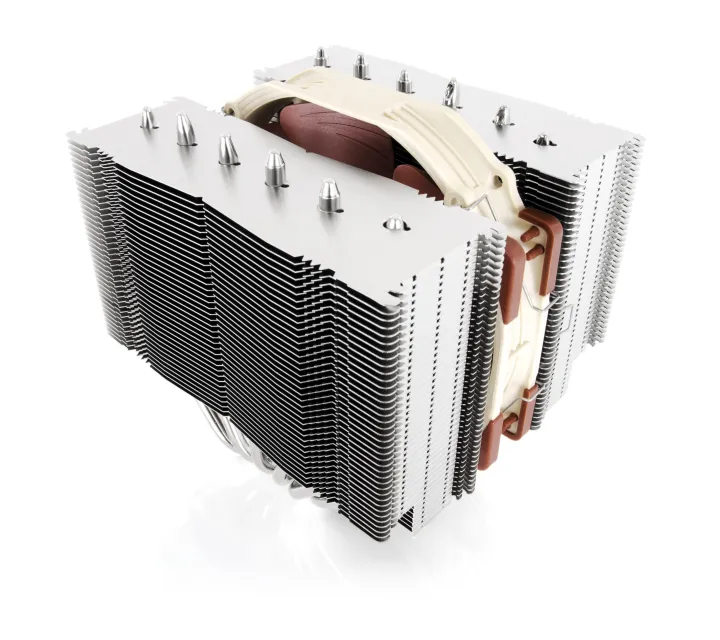  NOCTUA NHD15S 6 heatpipe dual tower design. NFA15 140mm fan with
