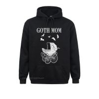 Goth Mom Funny Baby Carriage With Bats Mothers Preppy Stylechinese Style Hoodies New Year Day Funny Clothes Men Sweatshirts Size Xxs-4Xl