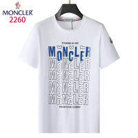 [คุณภาพที่เหนือกว่า] เสื้อยืดผู้ชายแบรนด์ Monclers ดั้งเดิมเสื้อผ้าฝ้ายบริสุทธิ์แขนสั้นใหม่สำหรับฤดูร้อน2023