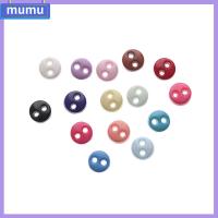 MUMU 50pcs 4mm เครื่องประดับ หัตถกรรม ปุ่มมินิ หัวเข็มขัดพลาสติก เสื้อผ้าตุ๊กตา DIY หัวเข็มขัดเย็บเสื้อผ้า