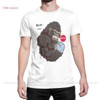 Diamond Hand Ape T-Shirt Men Top Quality 100% Cotton Short Summer Sleeve Wsb Wallstreetbets Stocks Casual Camiseta Loose Shirts