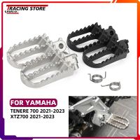 2023 Tenere700 Front Footrest Foot Peg For YAMAHA TENERE 700 RALLY/World Raid XTZ700 XTZ 700 T7 Motorcycle Rider Foot Rest Pedal TV Remote Controllers