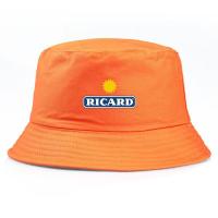 [hot]Summer New Ricard Printed Bucket Hat Women Cotton Men Outdoor Sport Sun Protection Hip Hop Fisherman Hat Gorro Pescador Bob Hats 【hot】