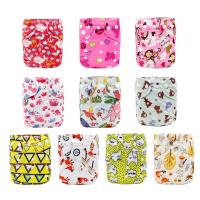 10pcs Baby Cloth Diaper Pocket ECO Diapers Ecological Pocket Eco-friendly Washable Nappy Bebe Waterproof One Size New Cover Cloth Diapers