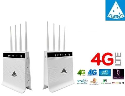 4G LTE Wireless Router เราเตอร์ ใส่ซิม ปล่อย Wi-Fi, 2.4G+5G Dual-Band 1200Mbps