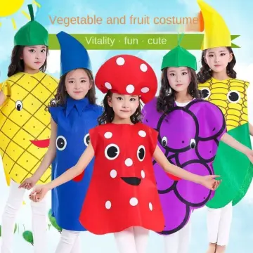 Kids Fruit Costume Cosplay Cute Children Costume for Carnival Party  Supplies Strawberry - Walmart.com