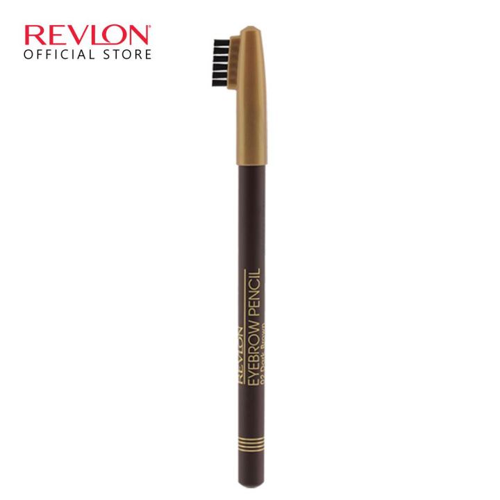 revlon-waterproof-eyebrow-pencil-เรฟรอน-วอเตอร์พรูพ-อายโบร์เพนซิ่ว-ดินสอเขียนคิ้วมาพร้อมแปรงปัด