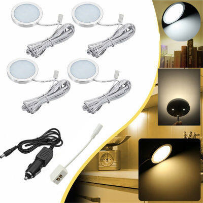 4PCS Interior Lighting 12 volt Caravan RV Motorhome Camper Van Trailer Lights interior Ceiling Lamp Closing Camper LED Light