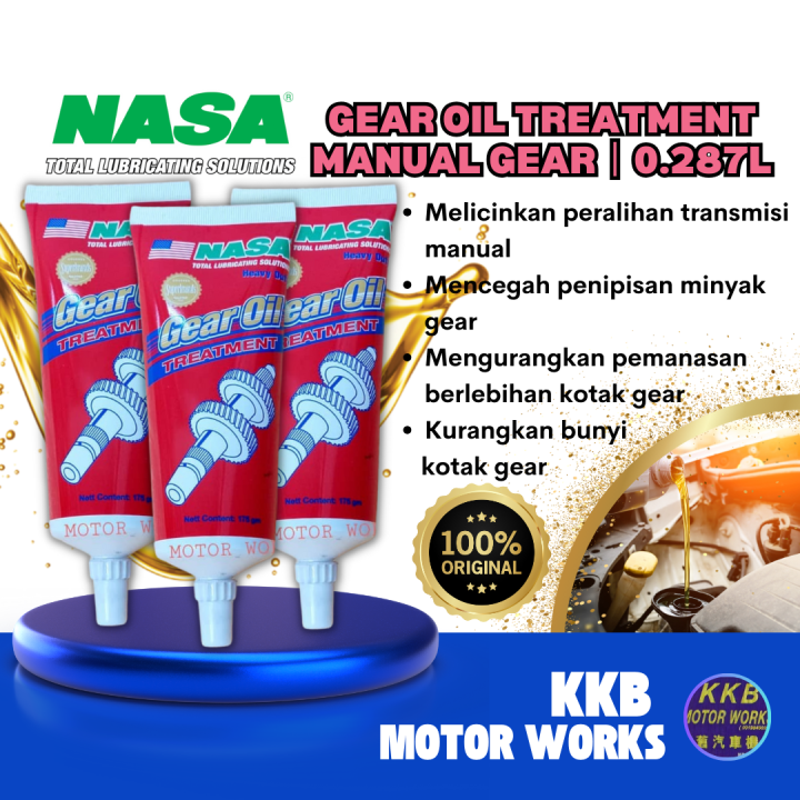NASA Heavy Duty Gear Oil Treatment (MANUAL GEARBOX) 175gm Gearbox Oil Treatment Manual Gear Oil