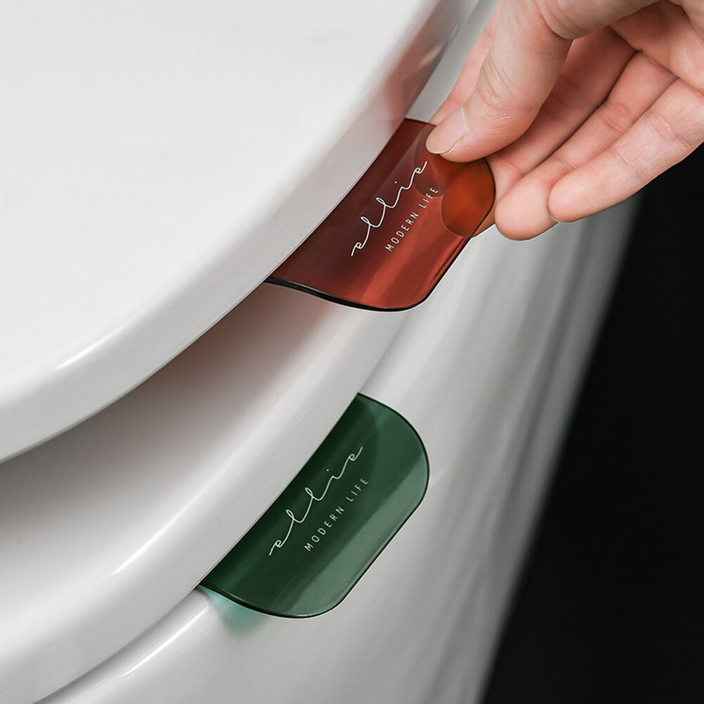 Toilet Cover Lifter Foldable Toilet Seat Lifting Handle Portable Lift Raise Lid 