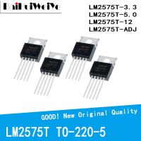 10PCS/LOT LM2575T-3.3 LM2575T-5.0 LM2575T-12 LM2575T-ADJ LM2575T LM2575 TO-220-5 Three Side Switch Output Voltage Regulator Electrical Circuitry  Part