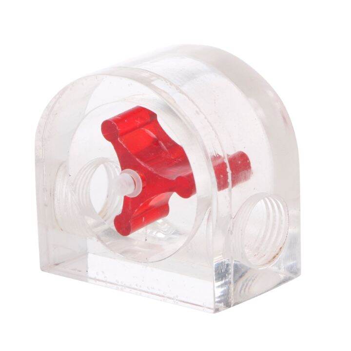 PC Water Flow Meter G1/4 Thread Computer Water Cooling Flow Meter, 8