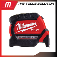 Milwaukee ตลับเมตรปลายแม่เหล็ก ขนาด 5 เมตร/16 ฟุต COMPACT MAGNETIC รุ่น 48-22-0616