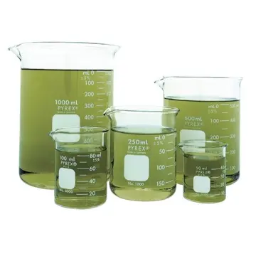 4Pcs/set 5ml/10ml/25ml/50ml Glass Beaker Pyrex Beaker Lab