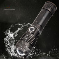 Bright xhp p50 most powerful flashlight xhp70 tactical flashlight xhp50.2 x5 flash xhp70.2 torch flashlight 18650 work lamp camp