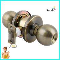 ลูกบิดห้องน้ำ MUL-T-LOCK DTAB-832 T หัวกลม สีทองเหลืองรมดำMUL-T-LOCK DTAB-832 T ANTIQUE BRASS BATHROOM KNOB **จัดส่งด่วนทั่วประเทศ**