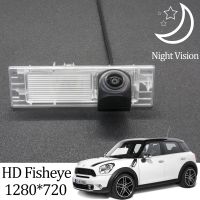 Owtosin HD 1280x720 Fisheye Rear View Camera For MINI Cooper R60 Countryman 2011-2016 Car Vehicle Reverse Parking Accessories