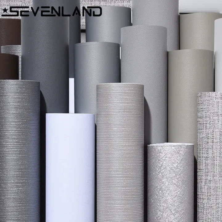 Sevenland 100cmx60cm Self adhesive PVC Waterproof Wallpaper Home Decor For Living Room Bedroom Background Wall Stickers