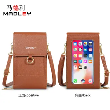 Touchable pu leather discount bag