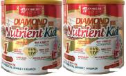 Combo 2h Diamond Nutrient Kid 1 700 gr cho trẻ suy dinh dưỡng thấp còi từ 6