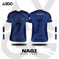 xzx180305   [goods in stock]AXGG " Blue Lock - Nagi " Anime T-Shirt