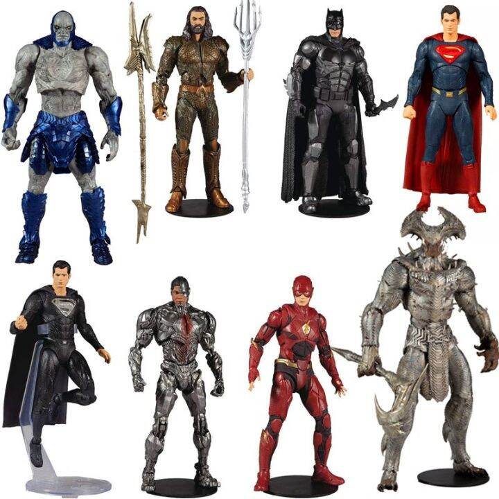 Original Mcfarlane Toys Dc Justice League Superman Darkseid Mega ...