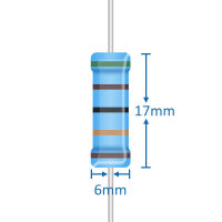 5Pcs 3W 3วัตต์1% 1R 1.1R 1.2R 1.3R 1.5R 1.6R 1.8R 2R 2.2R 2.4R 2.7R 3R 3.3R 3.6R 3.9R 4.3R 4.7R 5.1R 5.6R 6.2R 6.8R 7.5R 8.2R 9.1R 10R 12R 13R 15R 16R 18R 20R 22R 24R 24.9R 27R 30R 33R 36R 39R 43R 47R ตัวต้านทานแบบฟิล์มโลหะ51R