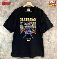 ลิขสิทธิ์แท้จาก Marvel เสื้อยืด Dr.strange This world gone mad แขนสั้นผู้ชาย สีดำ Official licences mvx-038