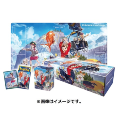 [Pokemon Japan] Spacial Trainer Set: Rubber Play Mat Set Masaru &amp; Yuri เทรนเนอร์เซ็ต พิเศษ - Pokemon Sleeves, Playmat (โปเกมอนการ์ด ภาษาญี่ปุ่น)