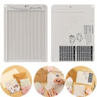 【hot】◎❃  Envelope Maker Board 6.4x8.5 inch Multi-Purpose Scoring  for Card Making Machine Scratch