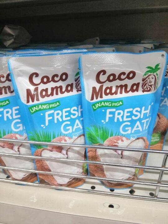 COCO MAMA FRESH GATA UNANG PIGA 200 ML PER PACK NO ADDED PRESERVATIVES ...