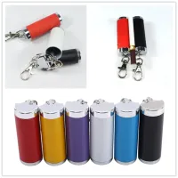 Multicolor Portable Smoke Pocket Ashtray Car Cigarette Mini Ash Organizer With Keychain Outdoor Beach Useful