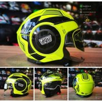 AGV Fluid SOHO YELLOW ทรงครึ่งใบ ทักแชท