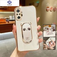 AnDyN Casing Case For Xiaomi Redmi Note 10 Pro Note 10S 5G 4G Note10 4G Note 11S Case With Panda Folding Bracket Stand Soft TPU Phone Case