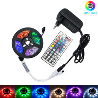 【▼Hot Sales▼】 na07037036036666 5M 10M 15M Led Rgb กันน้ำ5050ยืดหยุ่นแถบไฟ Led แถบไฟ Led ไฟแถบไฟ Led Ir รีโมทคอนโทรลอะแดปเตอร์12V