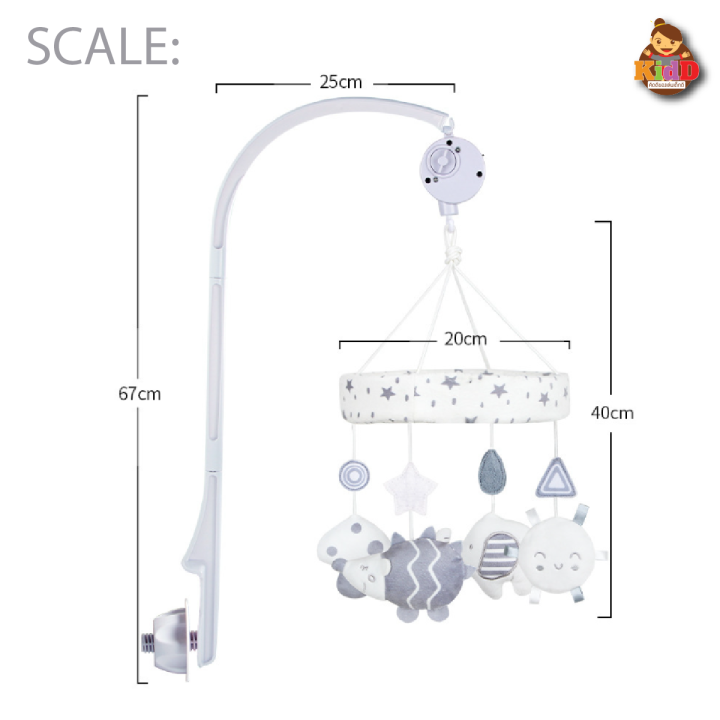 anpinqi-โมบายกล่อมนอน-โมบายไขลาน-มีเสียงดนตรี-โมบายเด็กอ่อน-kiddtoy