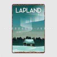 Lapland 1บาร์โปสเตอร์เมทัลมีคราบถ้ำตกแต่งผนังผนังสร้างโปสเตอร์ดีบุก