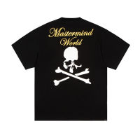 Mastermind World เสื้อยืดผู้ชายผู้หญิงขนาดใหญ่ Vintage Skull พิมพ์ Mmj T เสื้อ Tee High Street Hippie Clothes