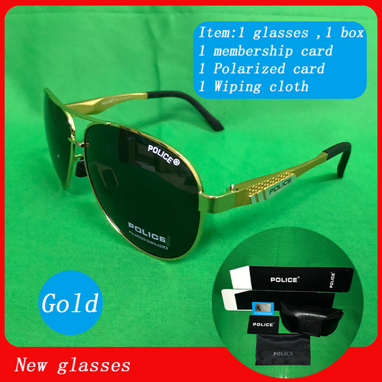 Mercedes Men's Polarized Protection Al-Mg Metal Frame Ultra Light Sunglasses+UV+ 