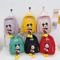 Childrens bag 2021 mouse cartoon kindergarten schoolbag girl princess small backpack