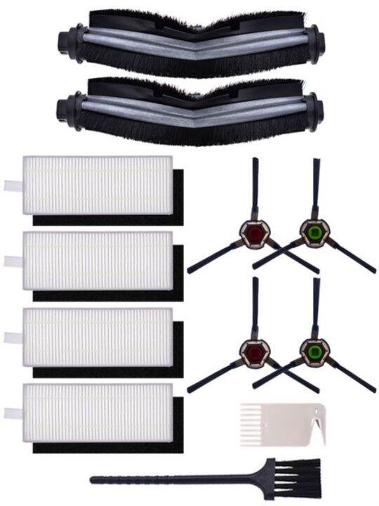 hot-lozklhwklghwh-576แปรงลูกกลิ้งด้านข้างหลักผ้าถูพื้นตัวกรอง-hepa-สำหรับ-ecovacs-deebot-u2-u2อุปกรณ์เสริมอะไหล่เครื่องทำความสะอาดหุ่นยนต์ดูดฝุ่น-dgn22